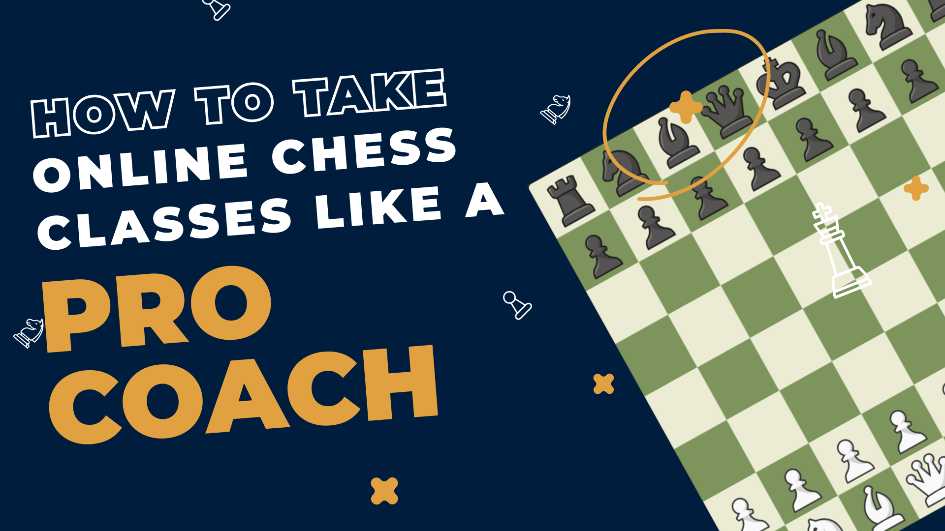 How to Take Online Chess Classes Like a Pro Coach